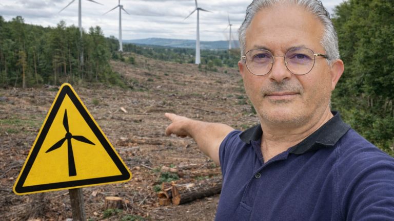 Une forêt rasée pour des éoliennes ? Le coup de colère d’un maire qui fait réagir
