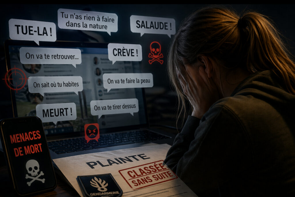 haine anti-chasse en ligne