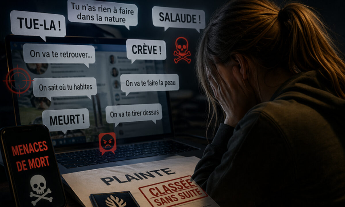 haine anti-chasse en ligne