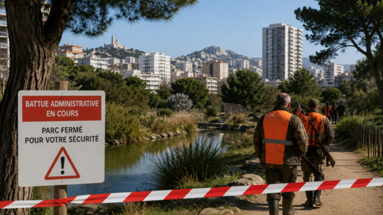Marseille : une battue administrative aux sangliers organisée dans un parc urbain