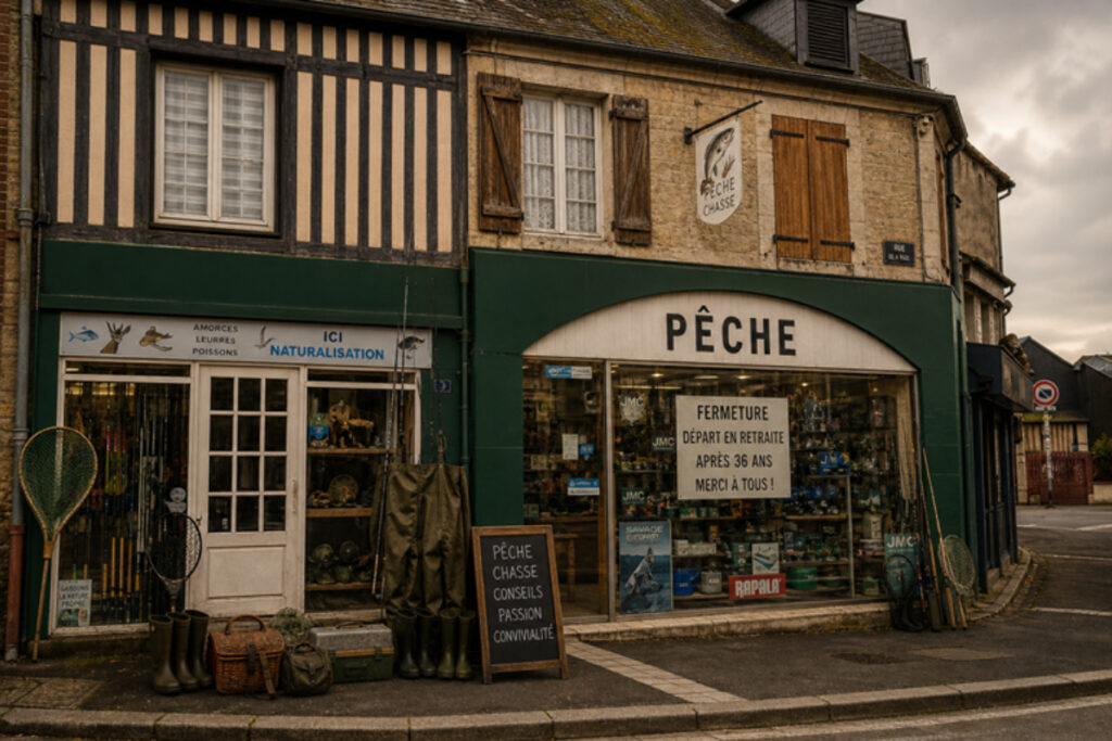 Fermeture boutique chasse pêche dans le Calvados
