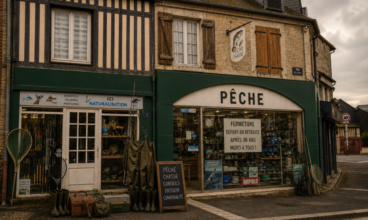 Fermeture boutique chasse pêche dans le Calvados
