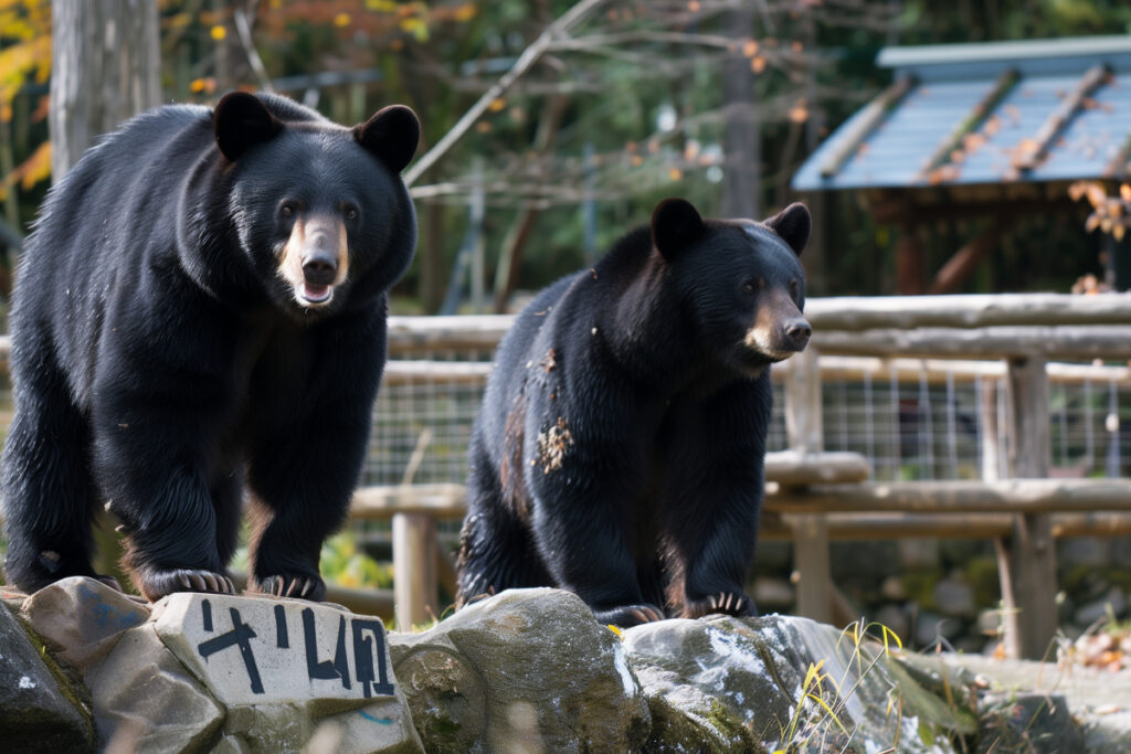 Ours noirs du Japon