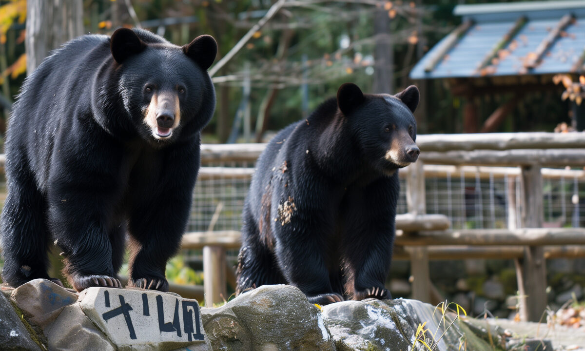 Ours noirs du Japon