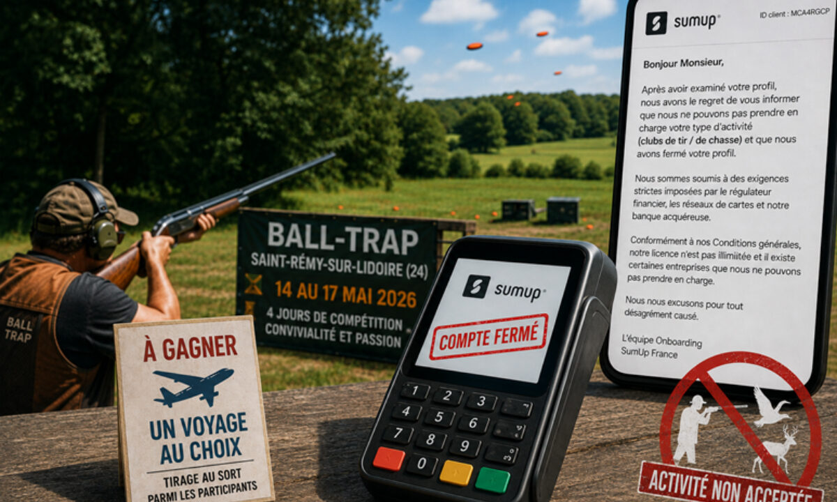SumUp exclu les chasseurs