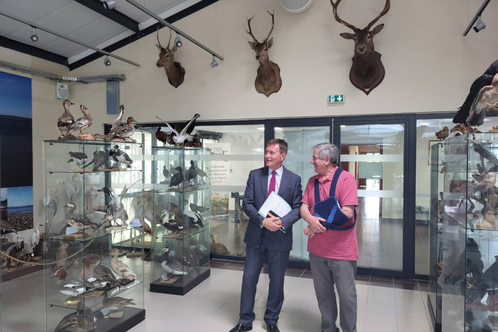 Visite du préfet de l'Aude au siège de la FDC 11