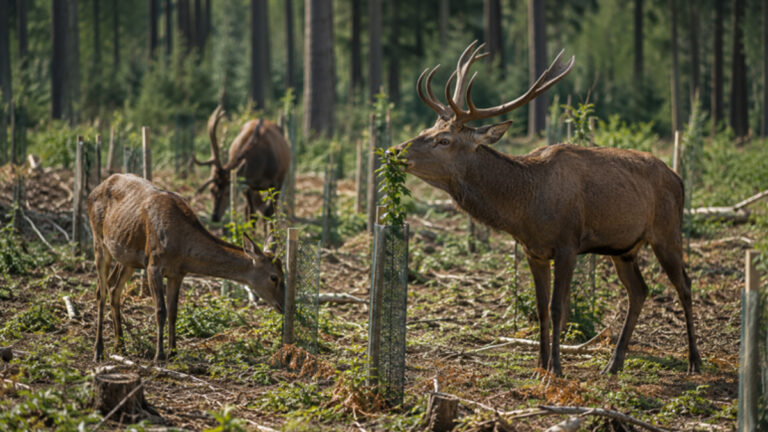 Forêt et grand gibier : chasseurs et forestiers misent sur la science