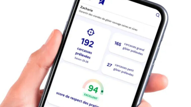 Zacharie, l&rsquo;application qui veut simplifier le suivi sanitaire du gibier