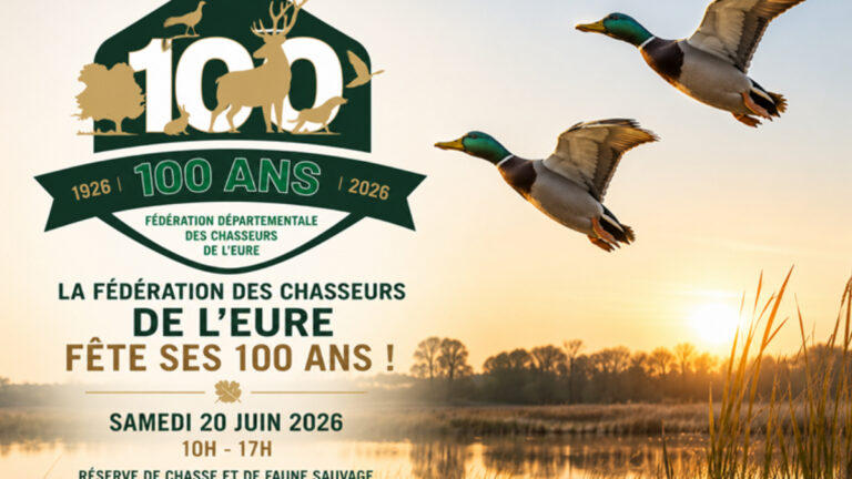 La Fédération des chasseurs de l’Eure fête ses 100 ans ce samedi