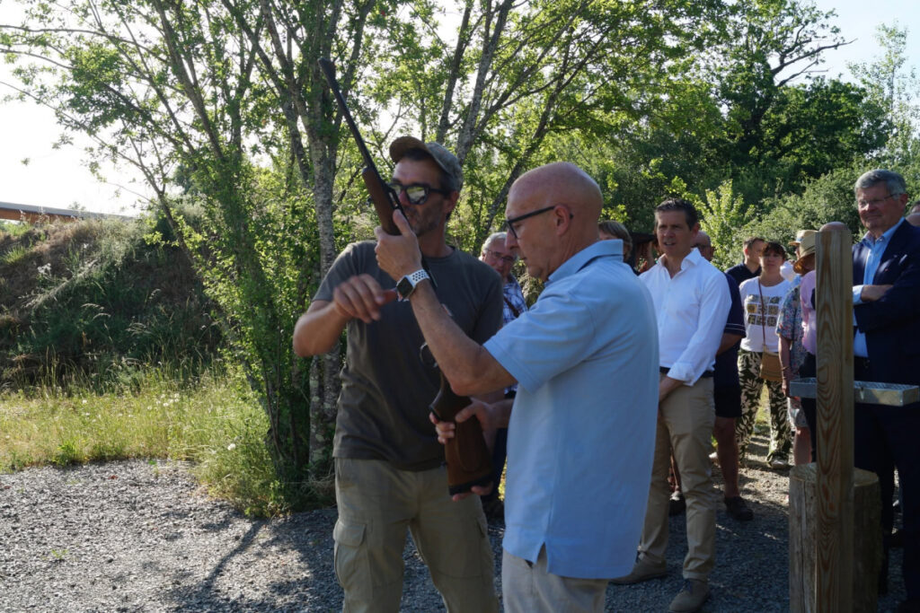 Inauguration du centre de formation des chasseurs du Tarn