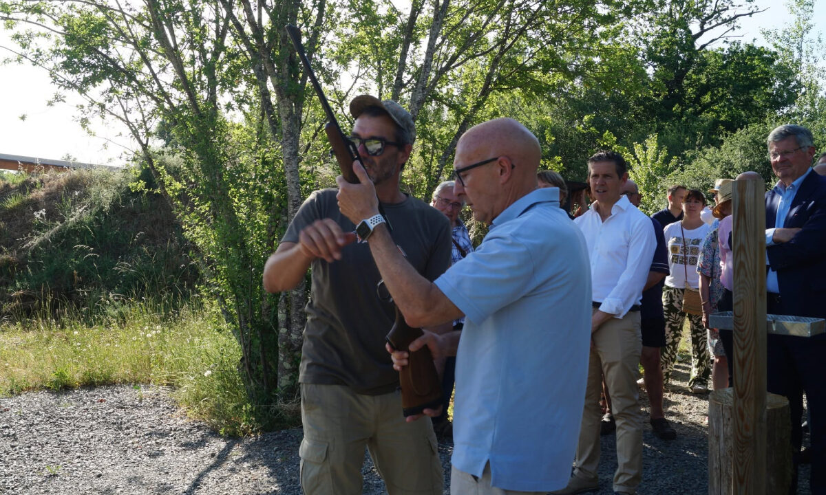 Inauguration du centre de formation des chasseurs du Tarn