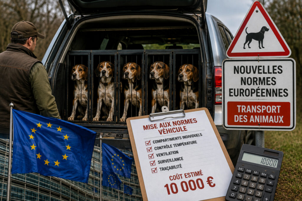 Nouvelles normes Europe chiens de chasse