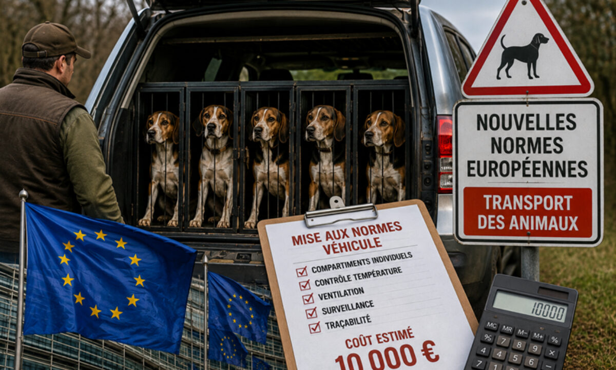 Nouvelles normes Europe chiens de chasse