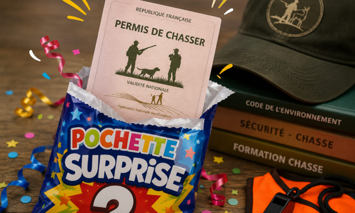 Permis de chasser pochette surprise