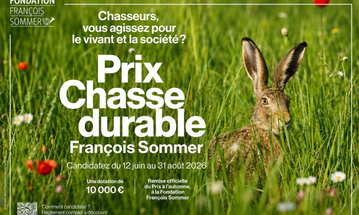 Prix chasse durable François Sommer 2026