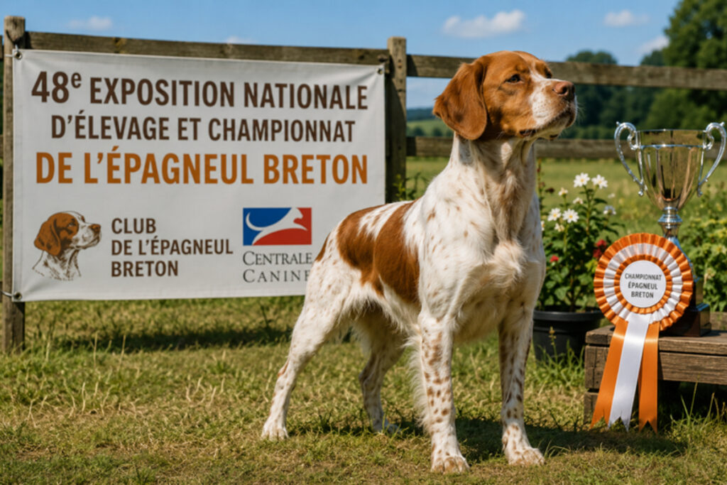 Exposition nationale d'élevage et championnat de l'épagneul breton