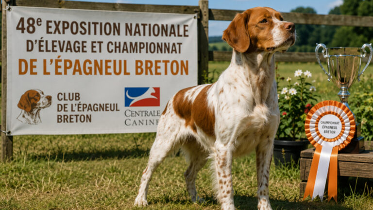 Épagneul Breton : le grand rendez-vous de l’élevage approche
