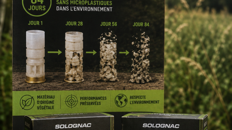Solognac lance des cartouches à bourre biodégradable pour la chasse et le ball-trap