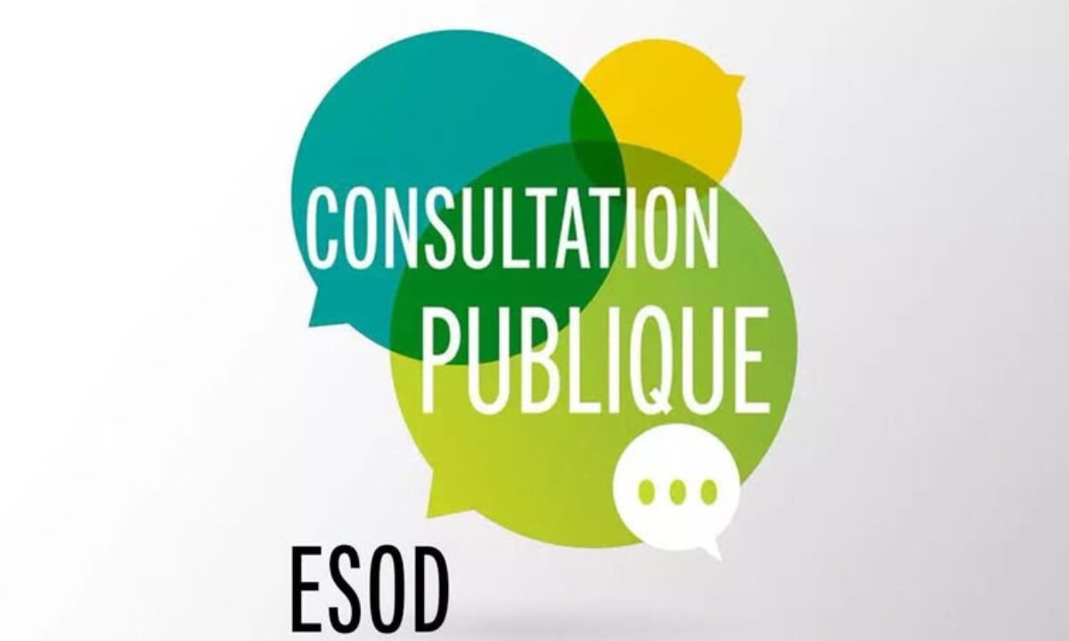 Consultation publique ESOD