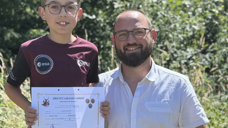 « J&rsquo;étais vraiment très content » : à 12 ans, Nolann Winter raconte sa médaille d&rsquo;or au Brevet Grand Gibier