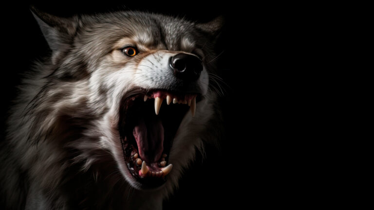 Destiny, la chienne de la famille, se sacrifie face à un loup pour sauver un enfant