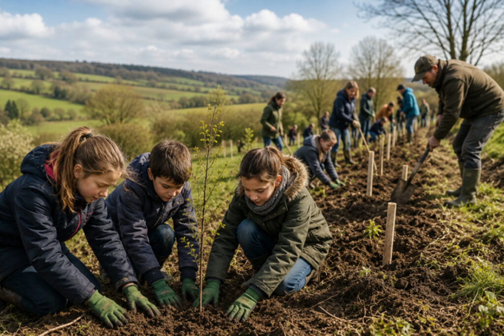 Plantation de haies
