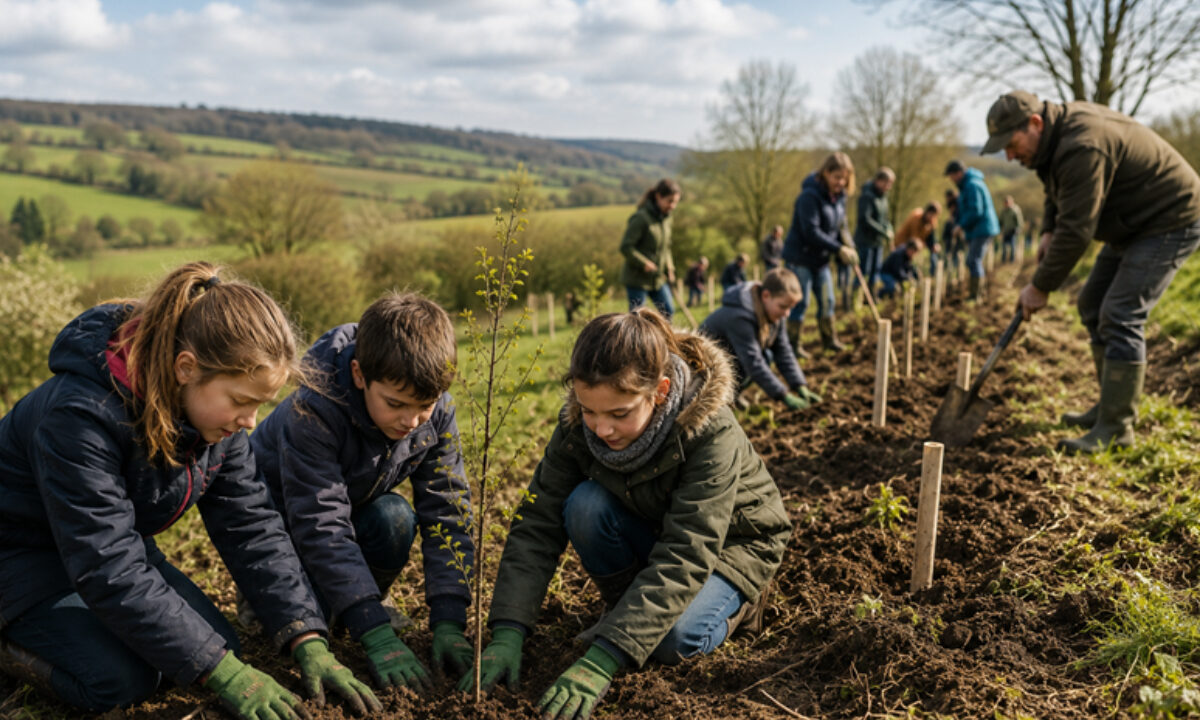 Plantation de haies