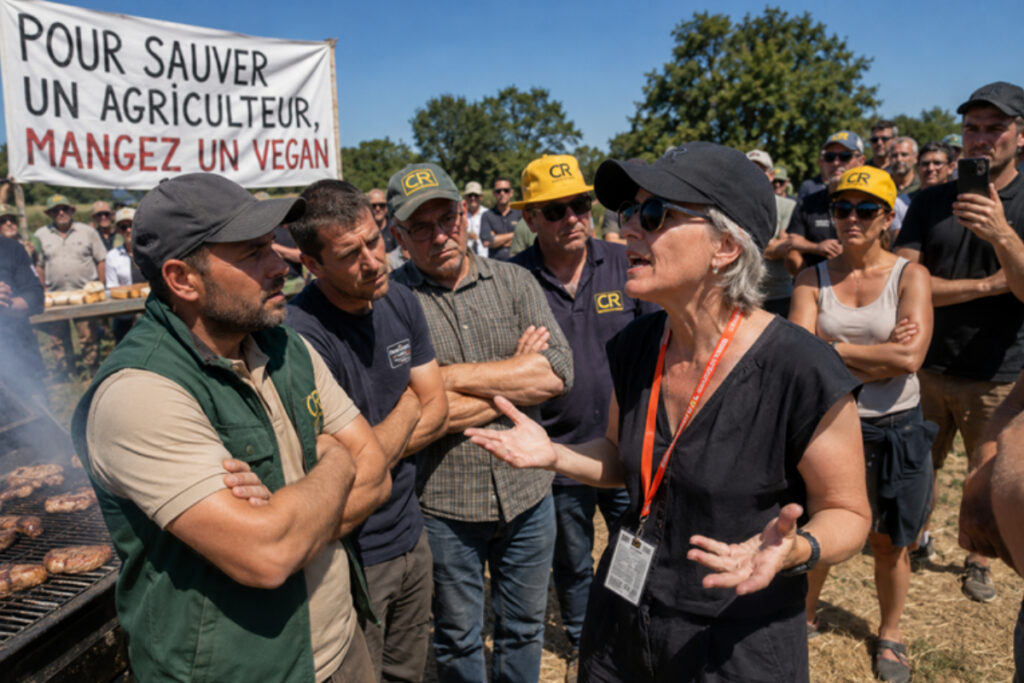 Sandrine Rousseau face aux ruraux