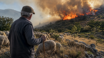 « Ce ne sont pas les loups qui arrêtent les incendies » : pour cet éleveur, la disparition du pastoralisme favorise les grands feux
