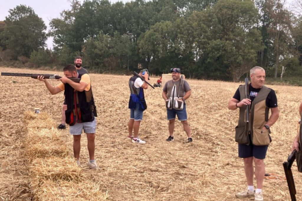 Association des chasseurs et propriétaires de chasse de Merri, dans l’Orne, organisait son traditionnel ball-trap