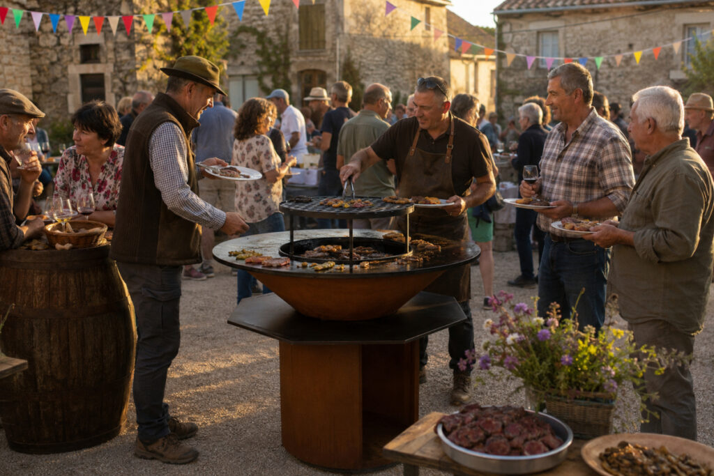 Brasero Aveyron viande de gibier FDC 12