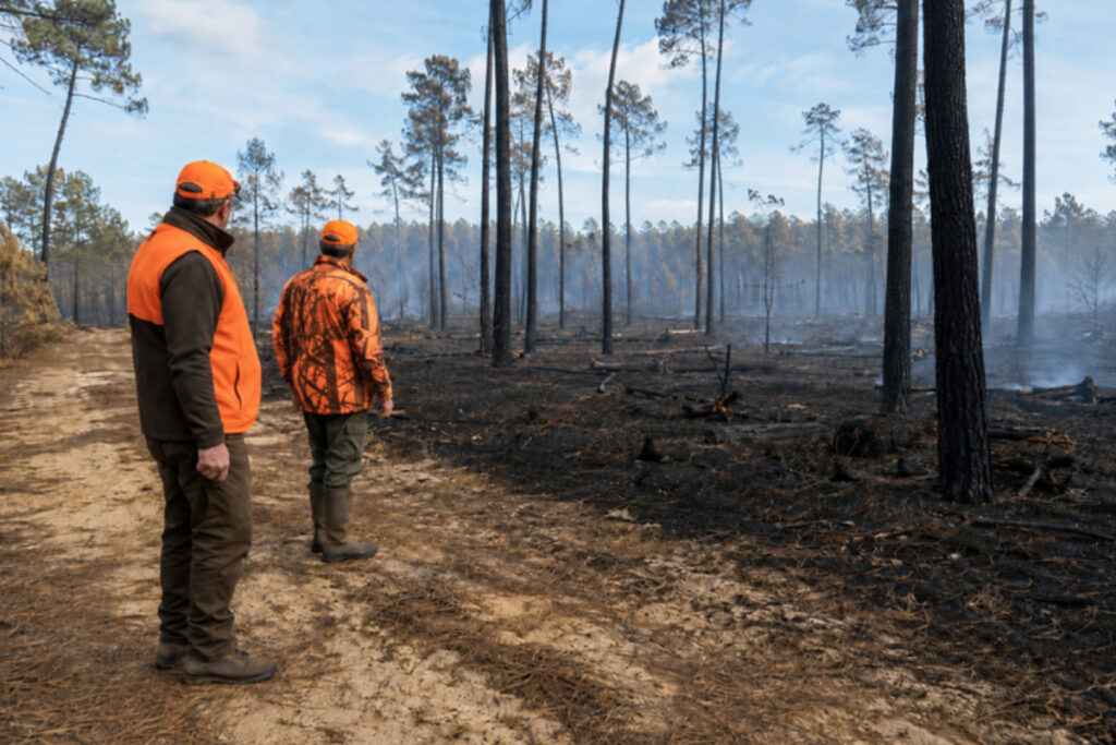 Chasse incendie
