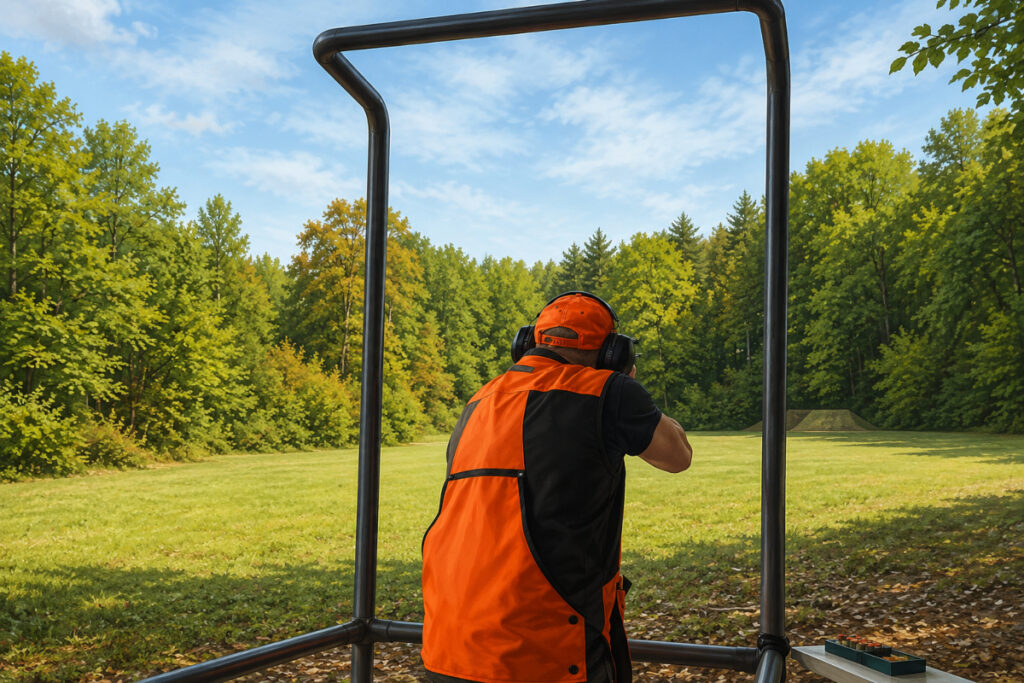 Entrainement au tir jeune chasseur