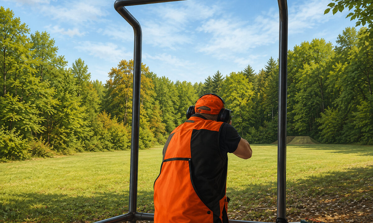 Entrainement au tir jeune chasseur
