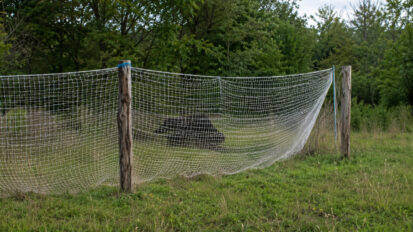 Toulouse : les chasseurs testent un filet à sangliers près de l’A61