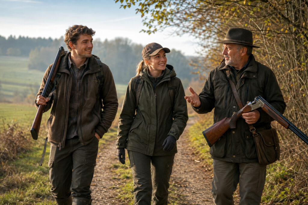 La relève des chasseurs