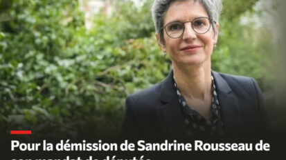 Sandrine Rousseau : une pétition à succès réclame sa démission