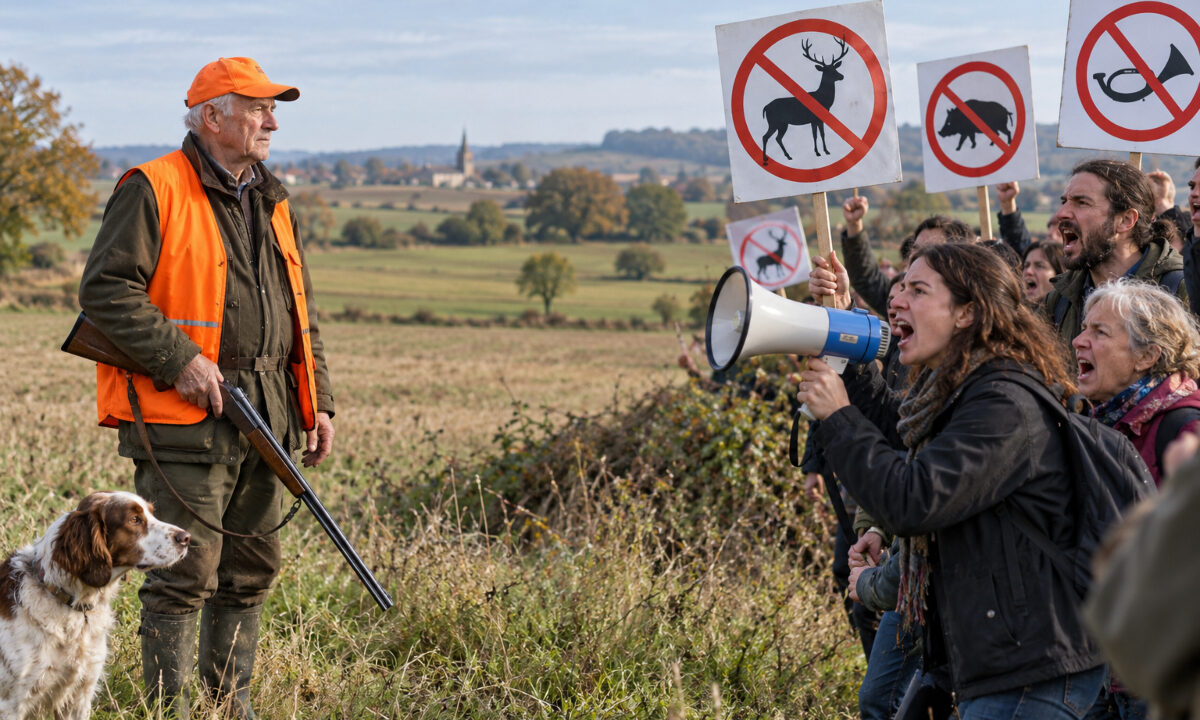 Chasseur âgé victime d'anti-chasse