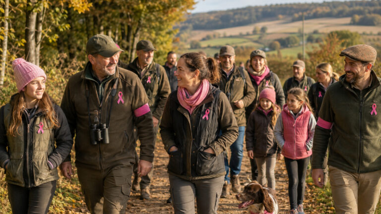 Octobre Rose : en Charente, les chasseurs ont du cœur