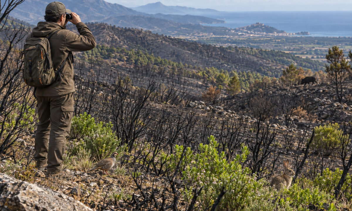 Pas de chasse au petit gibier dans les zones incendiées