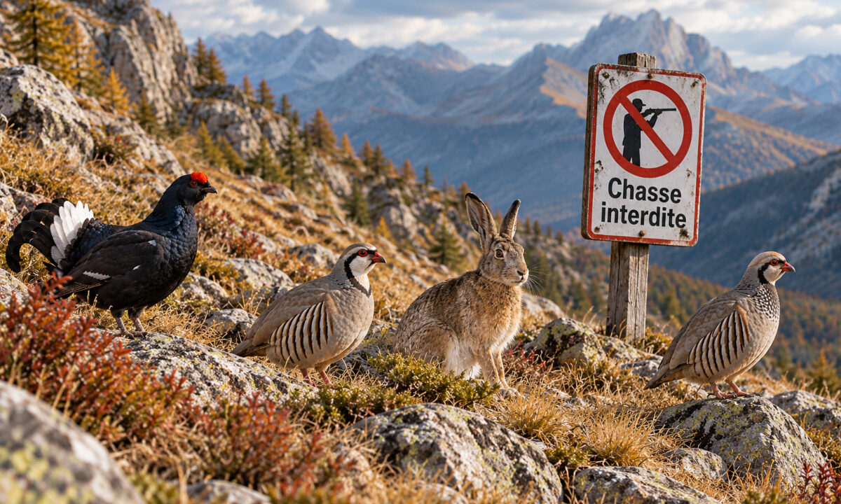 Interdiction de chasse de 4 espèces pour la FDC 04