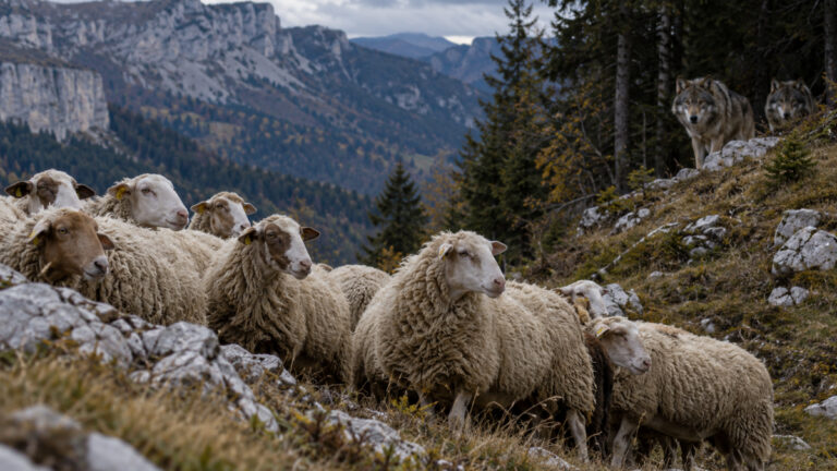 Vercors : encore 54 brebis mortes, le loup décime les troupeaux